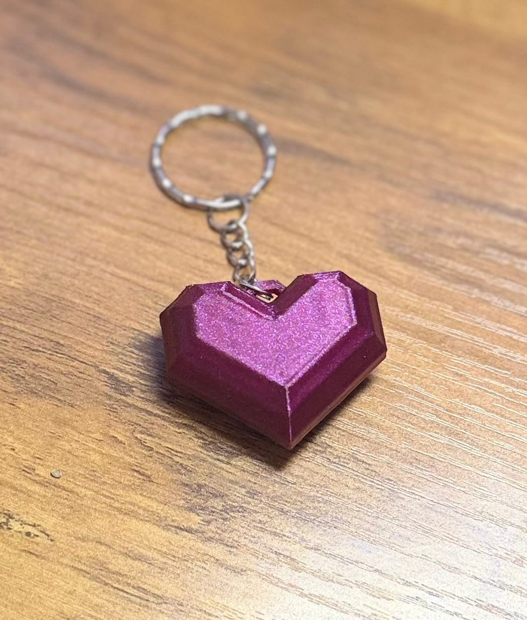 Klíčenka srdíčko