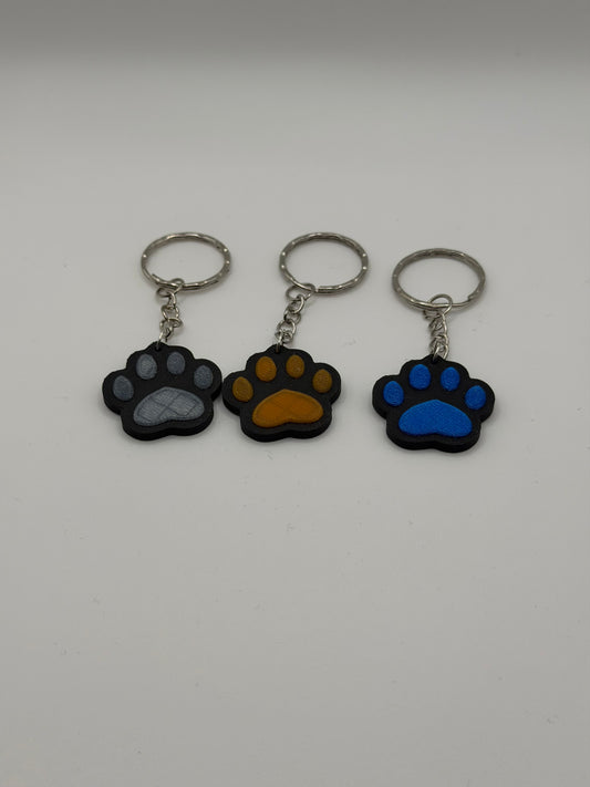 Klíčenky tlapka (3ks)