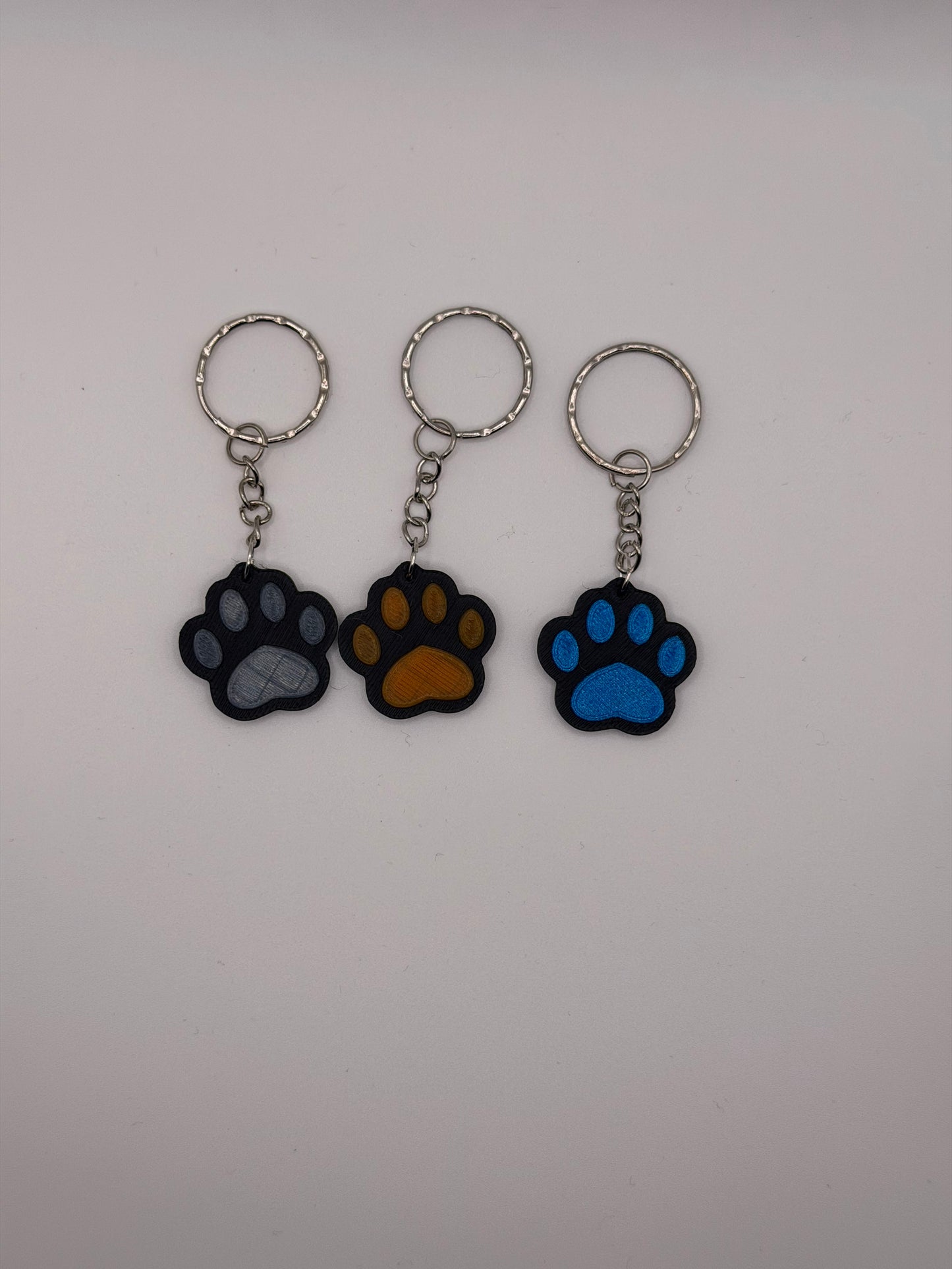 Klíčenky tlapka (3ks)